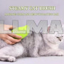 Паровая щетка массажер спрей 3 в 1 Pet Brush для вычесывания собак и кошек зеленая